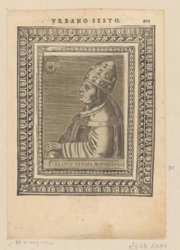 Portrait of Pope Urban VI