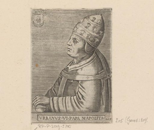 Portrait of Pope Urban VI