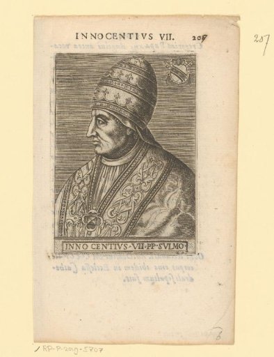 Portrait of Pope Innocent VII