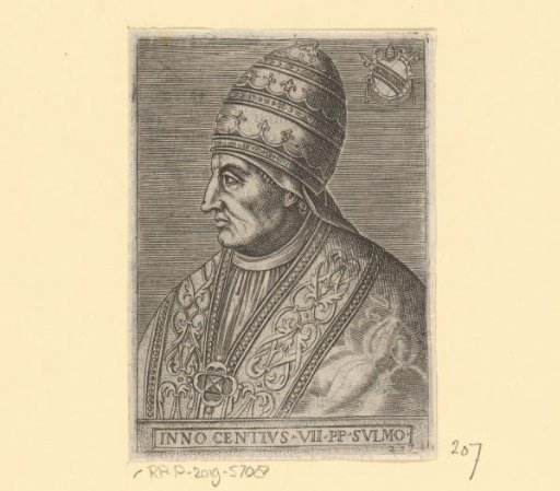 Portrait of Pope Innocent VII
