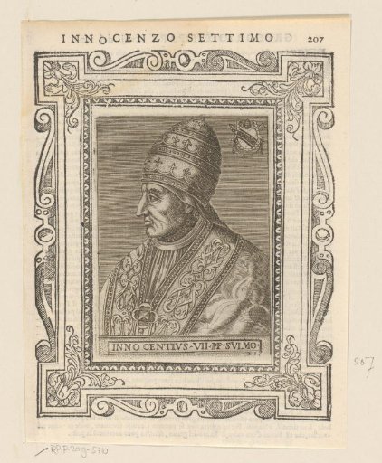 Portrait of Pope Innocent VII