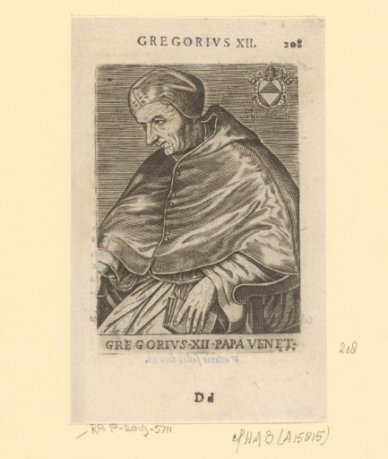 Portrait of Pope Gregory XII