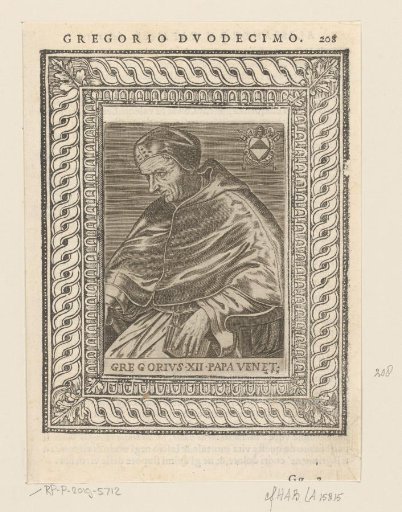Portrait of Pope Gregory XII