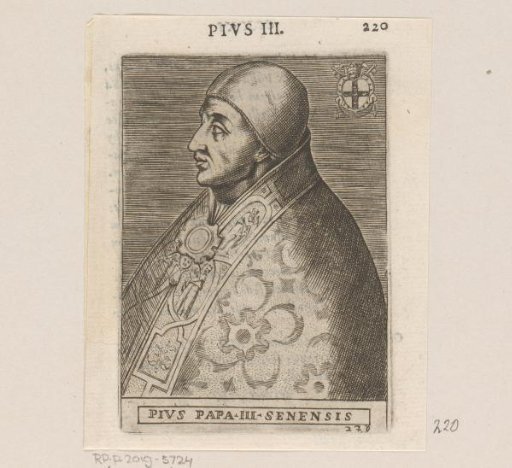 Portrait of Pope Pius III
