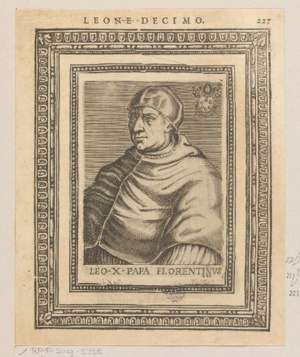 Portrait of Pope Leo X