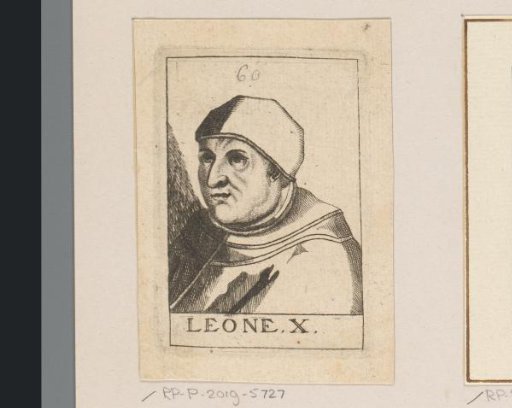 Portrait of Pope Leo X