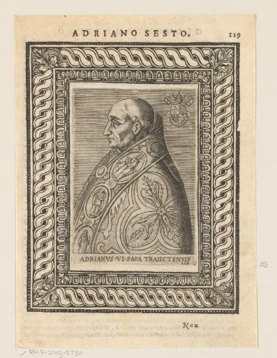 Portrait of Pope Adrian VI
