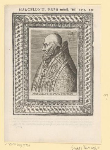 Portrait of Pope Marcellus II