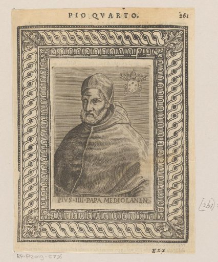 Portrait of Pope Pius IV