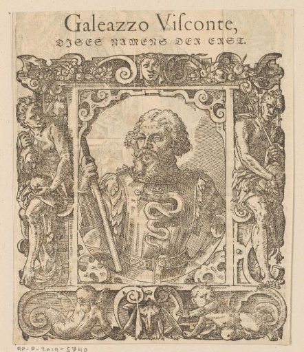 Portrait of Galeazzo I Visconti