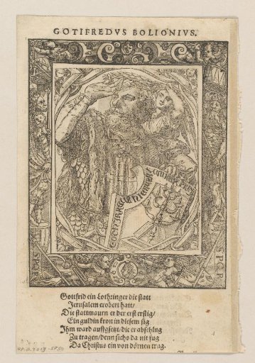 Portrait of Godfrey of Bouillon