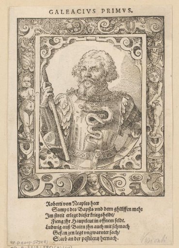 Portrait of Galeazzo I Visconti