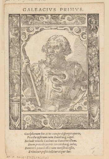 Portrait of Galeazzo I Visconti