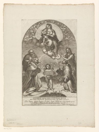 Allegory on Cosimo III de' Medici