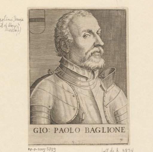 Portrait of army commander Gian Paolo Baglioni