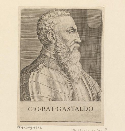 Portrait of the army commander Giovanni Battista Gastaldo