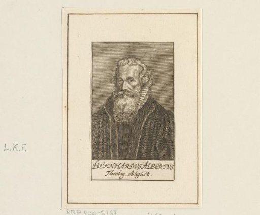 Portrait of Bernhard Albrecht