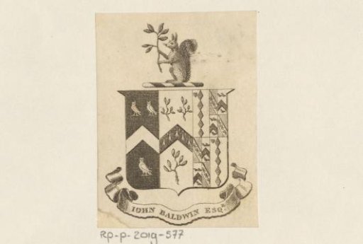 Ex libris of John Baldwin