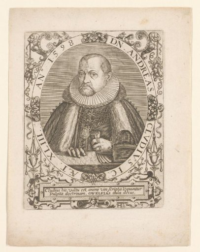 Portrait of Andreas Cludius