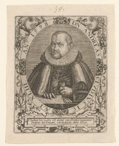 Portrait of Andreas Cludius