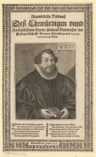 Portrait of Konrad Dieterich