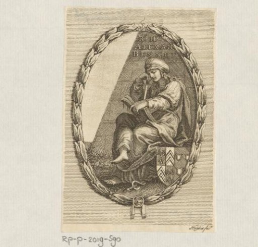 Ex libris of R. H. Alexan. Bennet