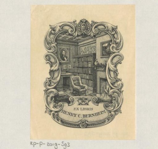 Ex libris of Henry C. Bernheim