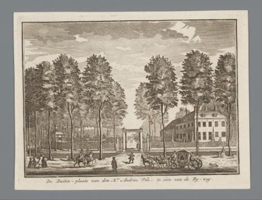 View of the country estate Vreedenoord
