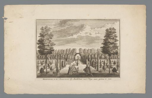 View of the garden of Meerenburg
