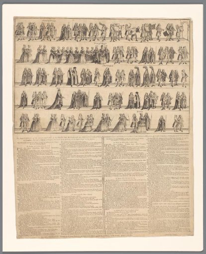 Procession on the occasion of the marriage of stadtholder William IV and Anna of Hanover