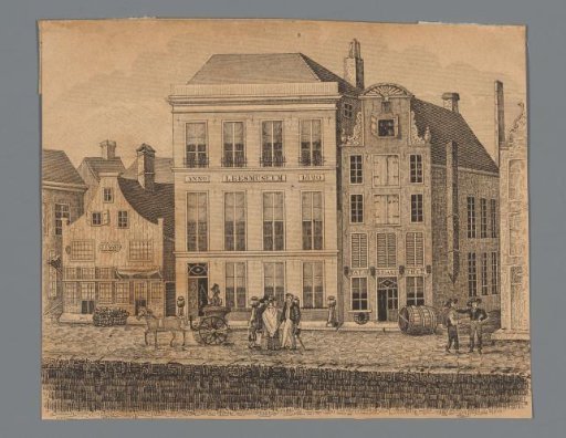 City View of Amsterdam with the Reading Museum