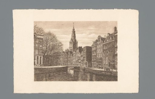View of the Raamgracht and Zuiderkerktoren