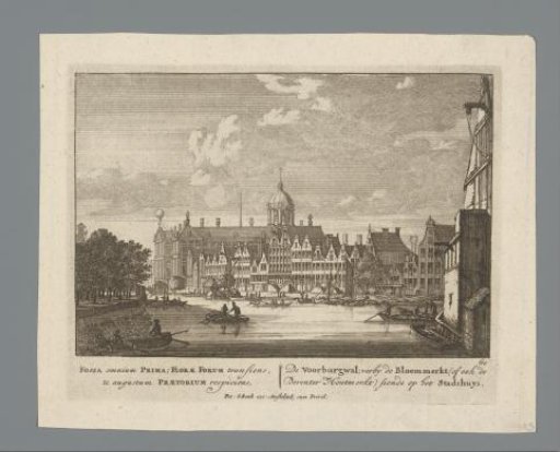 View of the Voorburgwal