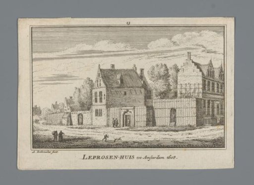 View of the Leprosy Hospital in Amsterdam