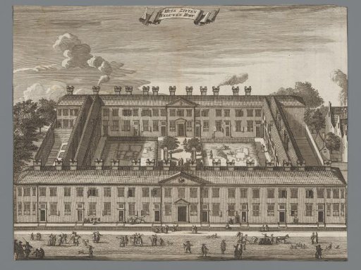 Aerial view of the Chartreuse in Amsterdam