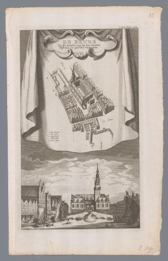 Views of the Exchange by Hendrik de Keyser in Amsterdam