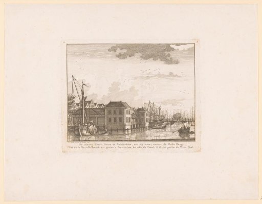 View of the Corn Exchange in Amsterdam