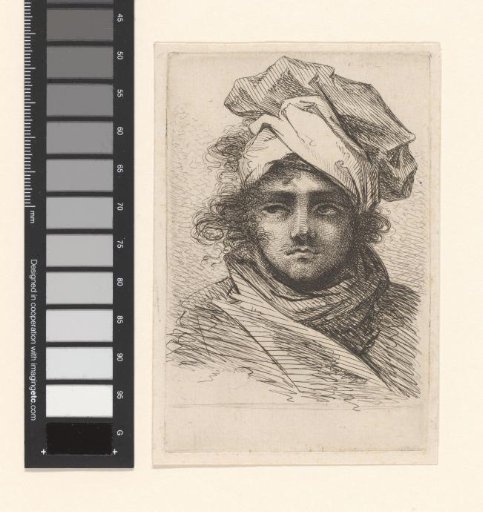 Portrait of a young man (probably a self-portrait)