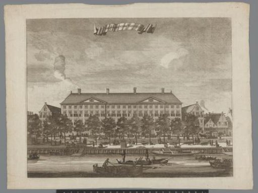View of the Alms Orphanage in Amsterdam