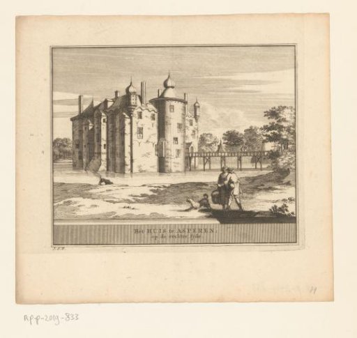 View of Wadestein Castle at Asperen