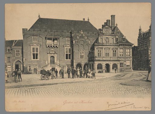 View of the Town Hall in Haarlem