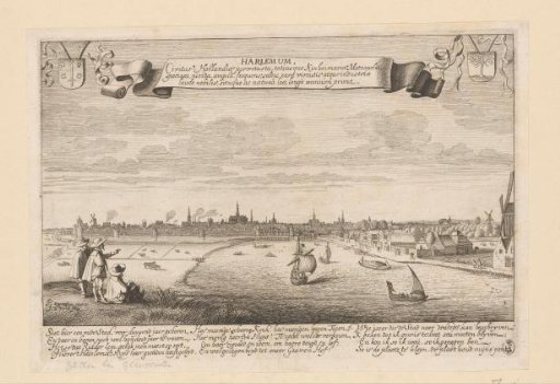 View of Haarlem from the Spaarne