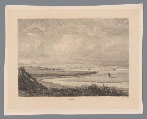 View of the coast of Texel