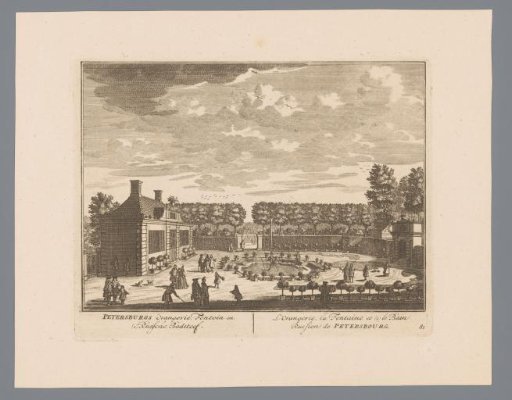 View of the Orangery of House Petersburg