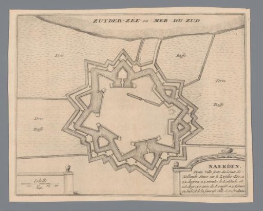 Fortress plan of Naarden