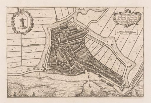 Plan of Monnickendam