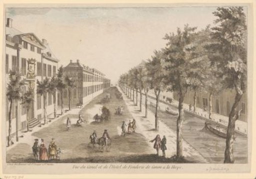 View of a Canal in The Hague