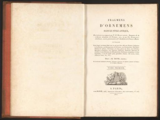 Album with two series of ornamental prints