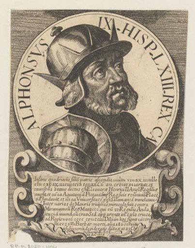 Portrait of Alfonso VIII, King of Castile