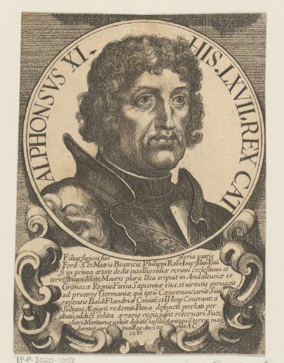 Portrait of Alfonso XI, King of Castile